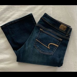 AE Jeans Kick Boot size 10